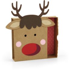 matchbox reindeer gift card holder