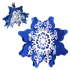 3d snowflake