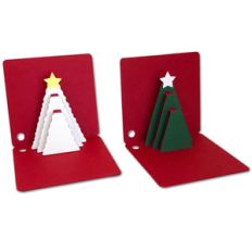 pop-up tree gift tags