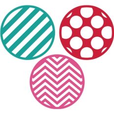 3 decorative circles