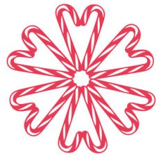 candy cane wreath