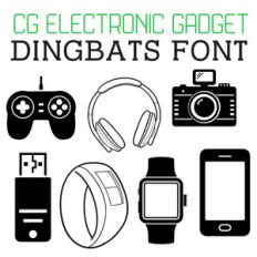 cg electronic gadget dingbats