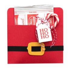 santa suit hot cocoa pocket
