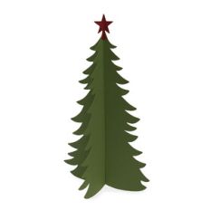 3d christmas village tree