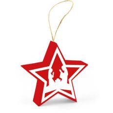 star ornament nativity