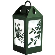 pine and leaf lantern