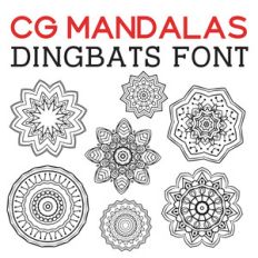 cg mandalas dingbats