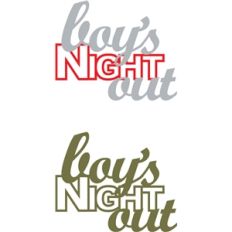boy's night out phrase