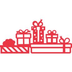 pile of presents