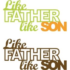 like father like son phrase