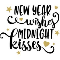 new year wishes midnight kisses