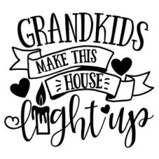 grandkids make this house light up