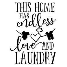 this home has endless love and laundry