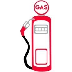 retro gas pump