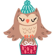 christmas owl