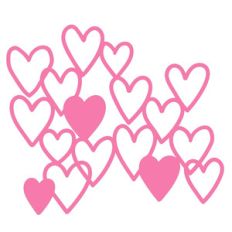 hearts background