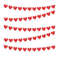 tiny heart garland