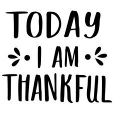 today i am thankful