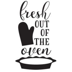fresh out of oven