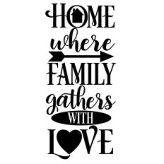 home family gathers love