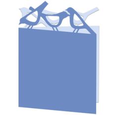 bird topped card