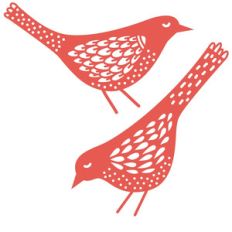 two garden birds