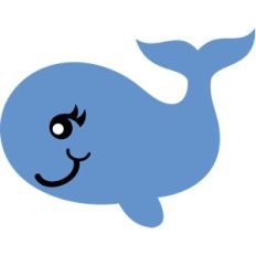 cute whale