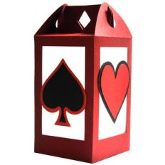 playing card suits lantern