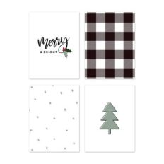 fj merry and bright journaling cards
