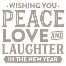 peace love and laughter