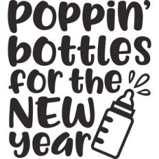poppin' bottles for the new year
