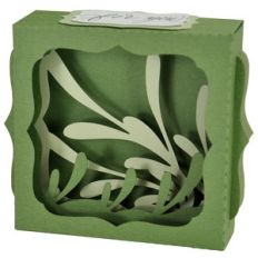 leaflet gift card box
