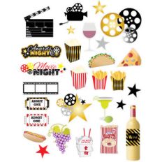 movie night an awards planner stickers