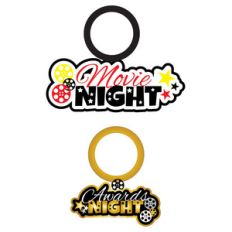 movie and awards night wine tags