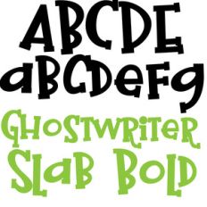 pn ghostwriter slab bold
