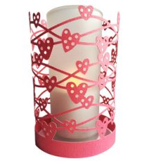 woven hearts lantern