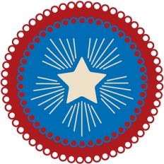 scalloped star