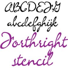 pn forthright stencil