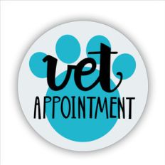 vet appointment printable