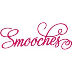 'smooches' word art
