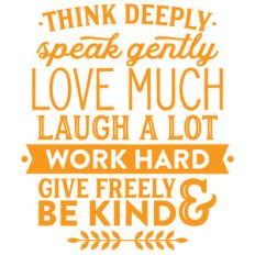 think deeply