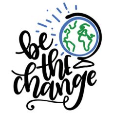 be the change