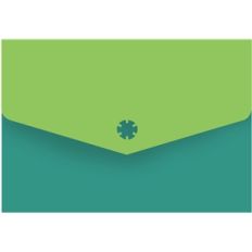 rock on dad envelope