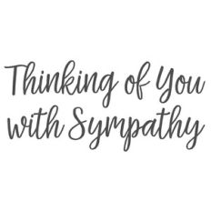 thinking of you with sympathy
