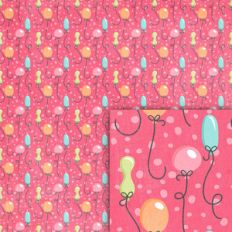 birthday balloon background paper