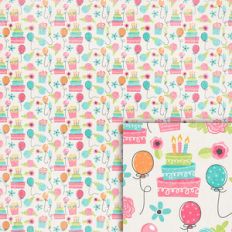 birthday background paper