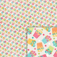birthday gifts background paper