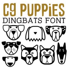 cg puppies dingbats