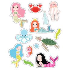 ml mermaid tails stickers