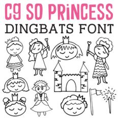 cg so princess dingbats